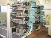 Gebrauchte Flexodruckmaschine CMR fuer das Bedrucken von Papier und Karton