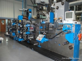 8 colour Label printing machine GALLUS - Letterpress