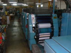 4 colour Business Form Printing Machine ROTATEK RK 200