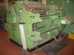 Hot foil stamping machine Heidemann - for paper roll to roll