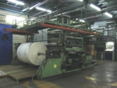 Used Large Blown film extrusion line W+H - Film width max: 3 m