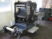 Used Web offset press ROTAGAZETTE 2 colour Newspaper printing