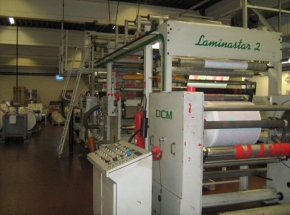 DCM Laminastar 2 LF Solventless laminator roll to roll