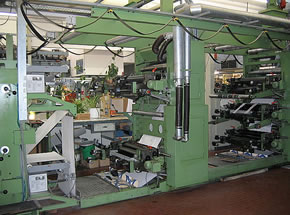 Flexo Printing Machine FISCHER & KRECKE 13DF