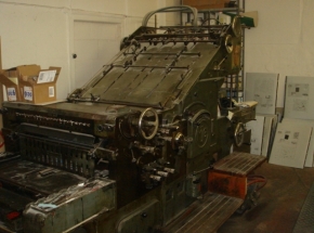 JOHANNISBERG Cylinder Press, size: 73×104 cm