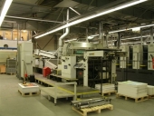Used Steinemann Top Spot 102 Spot and Full Surface Varnishing Machine