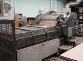 Hot foil stamping machine HEIDELBERG - STEUER PZ 90