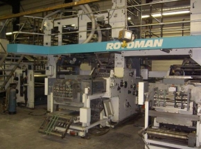 Zeitungsdruck- Rollenoffsetdruckmaschine MAN Rotoman B