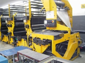 Newspaper printing - Web offset press KBA Typ Albert A 200